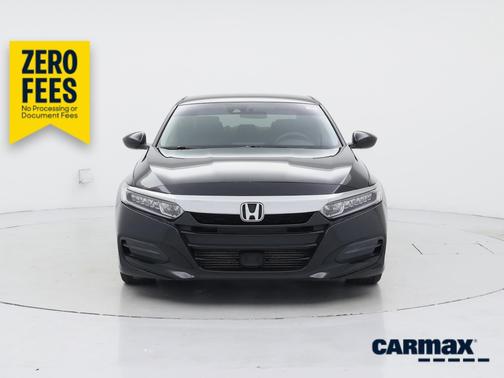 Black 2019 Honda Accord LX