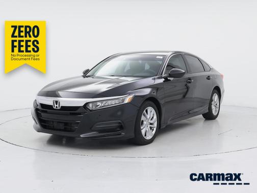 Black 2019 Honda Accord LX