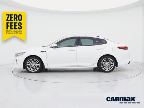 White 2016 Kia Optima SXL