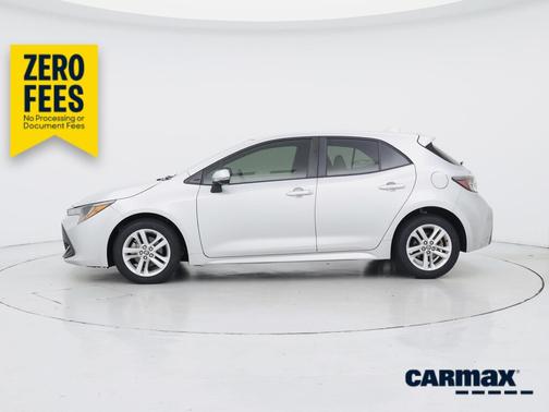 Silver 2021 Toyota Corolla Hatchback SE
