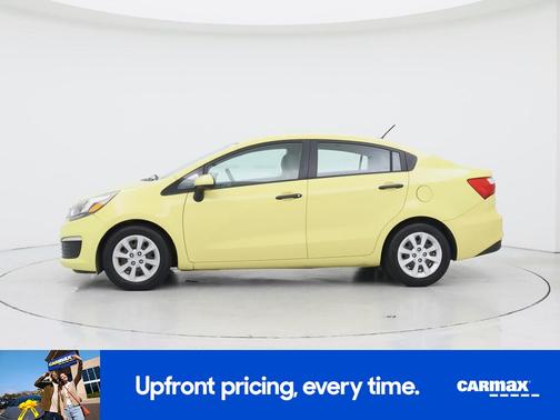 Yellow 2016 Kia Rio LX