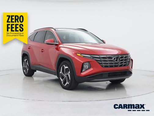 Red 2023 Hyundai TUCSON Limited