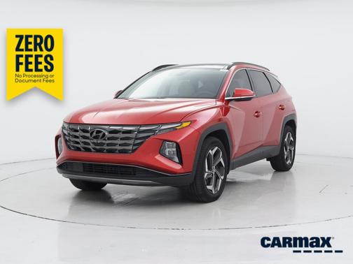 Red 2023 Hyundai TUCSON Limited