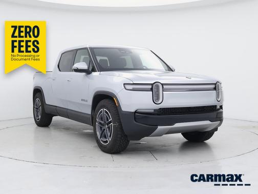 Silver 2025 Rivian R1T Adventure Dual-Motor Standard