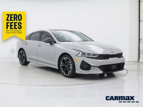 Gray 2021 Kia K5 GT-Line
