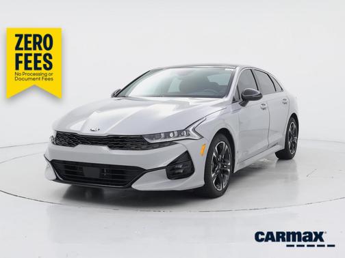 Gray 2021 Kia K5 GT-Line