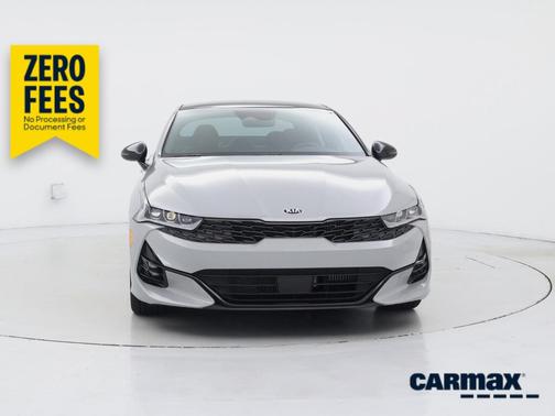 Gray 2021 Kia K5 GT-Line