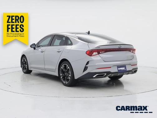 Gray 2021 Kia K5 GT-Line