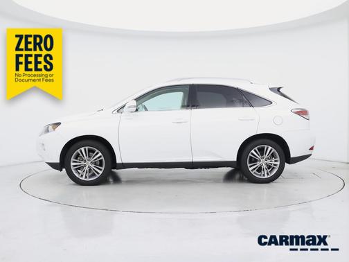 White 2015 Lexus RX 350