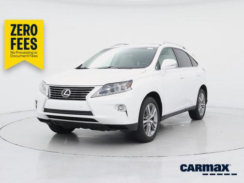White 2015 Lexus RX 350