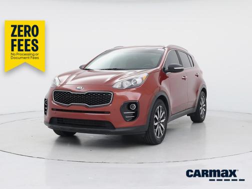 Red 2019 Kia Sportage EX