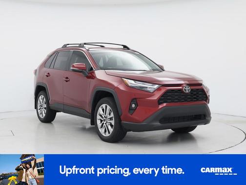Red 2025 Toyota RAV4 XLE Premium