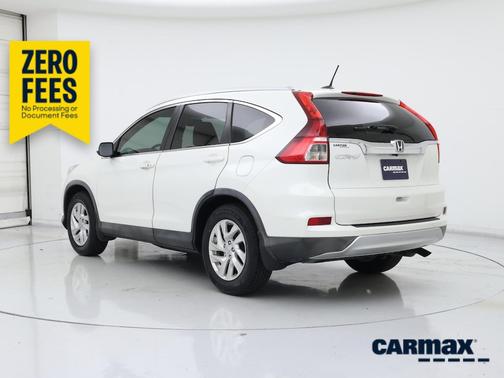 White 2016 Honda CR-V EX-L