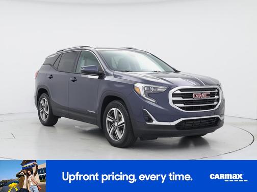 Blue 2018 GMC Terrain SLT