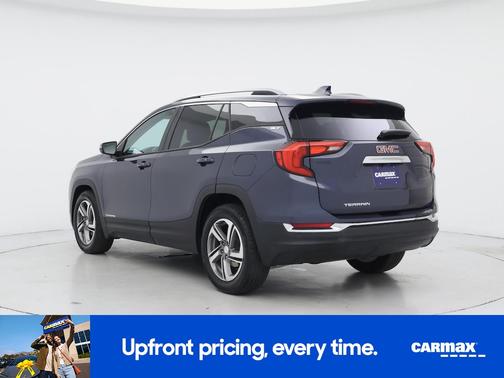 Blue 2018 GMC Terrain SLT
