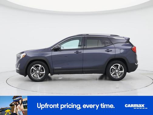 Blue 2018 GMC Terrain SLT