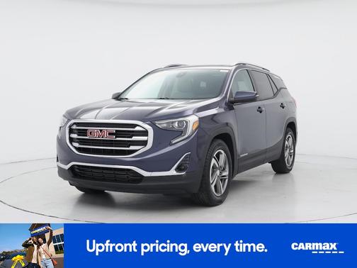 Blue 2018 GMC Terrain SLT