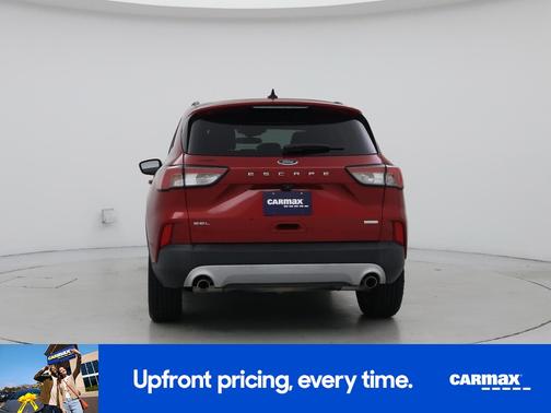 Red 2020 Ford Escape SEL