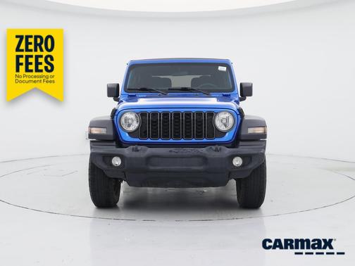 Blue 2024 Jeep Wrangler Sport