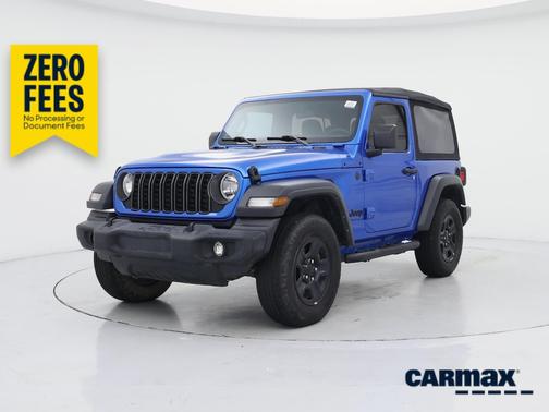 Blue 2024 Jeep Wrangler Sport