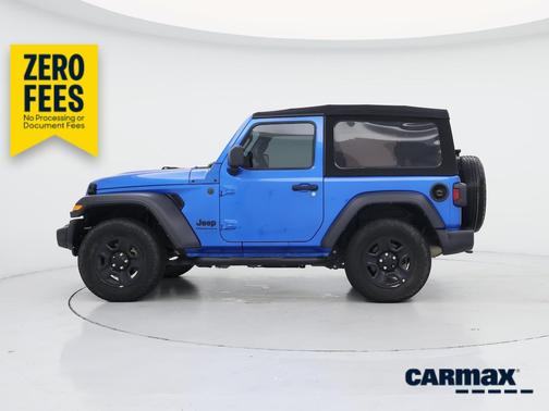 Blue 2024 Jeep Wrangler Sport