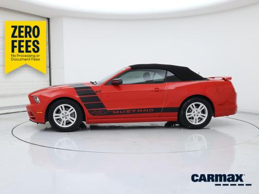 Red 2014 Ford Mustang