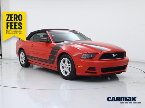 Red 2014 Ford Mustang