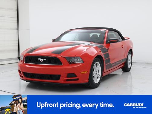 Red 2014 Ford Mustang