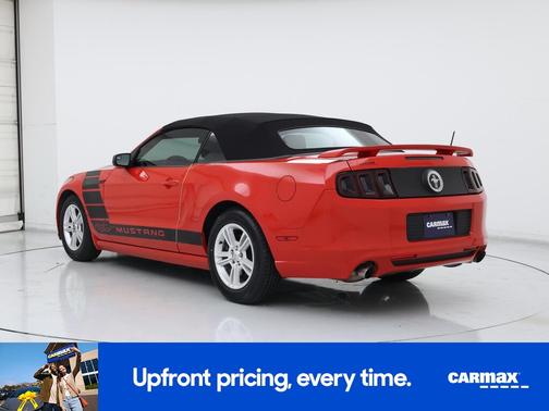 Red 2014 Ford Mustang