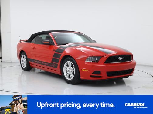 Red 2014 Ford Mustang