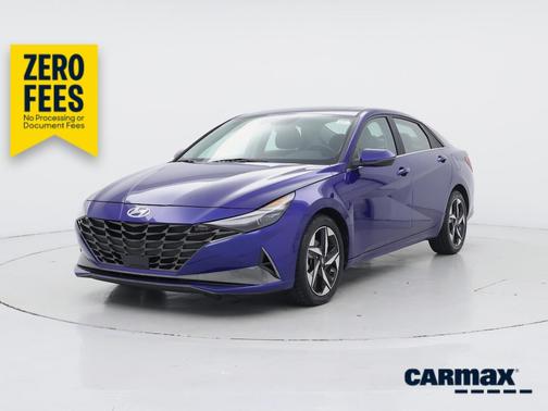 Blue 2023 Hyundai ELANTRA Limited
