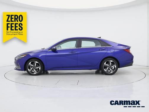 Blue 2023 Hyundai ELANTRA Limited
