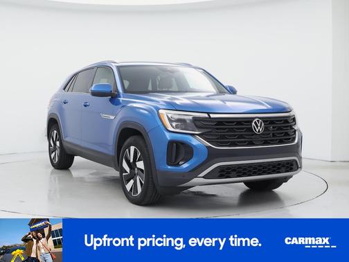 Blue 2024 Volkswagen Atlas Cross Sport SE w/Tech