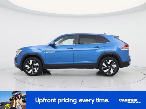 Blue 2024 Volkswagen Atlas Cross Sport SE w/Tech