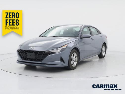 Gray 2022 Hyundai ELANTRA SE