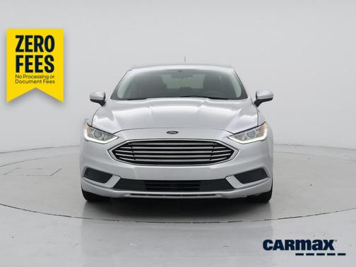 Silver 2017 Ford Fusion SE