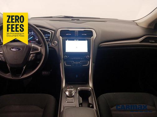 Silver 2017 Ford Fusion SE