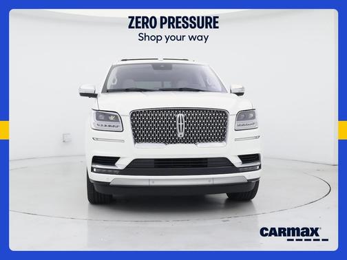 White 2020 Lincoln Navigator Black Label