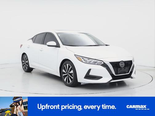 White 2023 Nissan Sentra SV