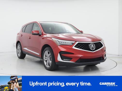 Red 2020 Acura RDX SH-AWD Advance