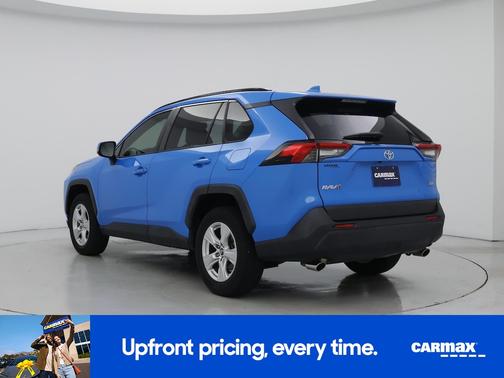 Blue 2019 Toyota RAV4 XLE