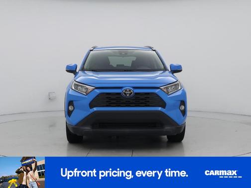 Blue 2019 Toyota RAV4 XLE