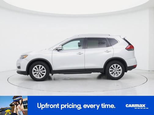 Silver 2017 Nissan Rogue SV