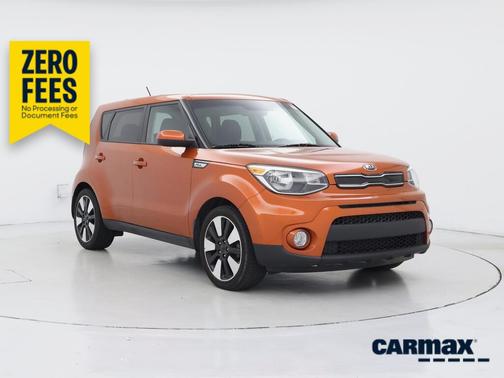 Orange 2018 Kia Soul +