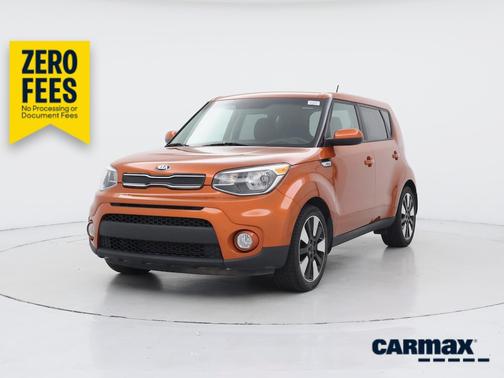 Orange 2018 Kia Soul +