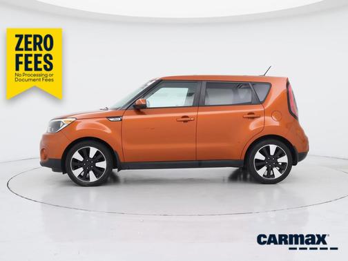 Orange 2018 Kia Soul +