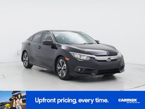 Black 2016 Honda Civic EX-L