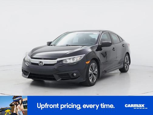 Black 2016 Honda Civic EX-L