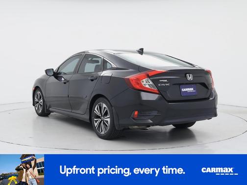 Black 2016 Honda Civic EX-L