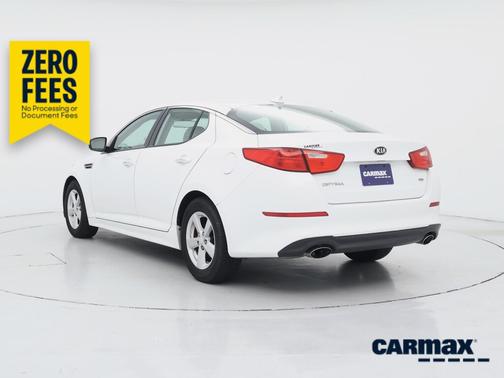 White 2014 Kia Optima LX